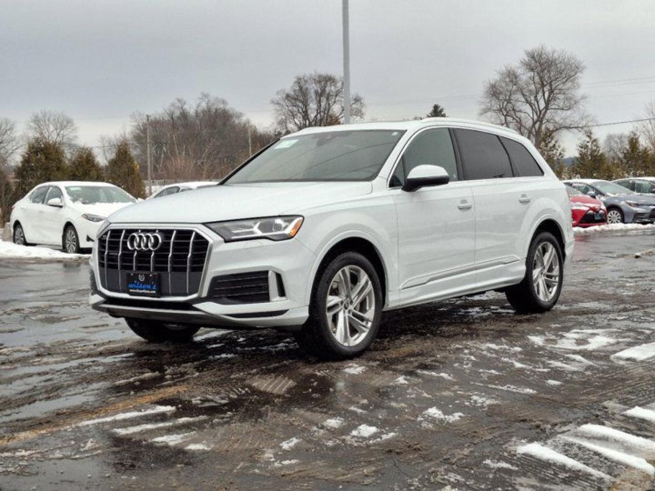 Used 2022 Audi Q7 Komfort 45 Quattro, 7 Pass, Panoramic Sunroof, Nav, Leather, Heated Seats, for sale in Guelph, ON