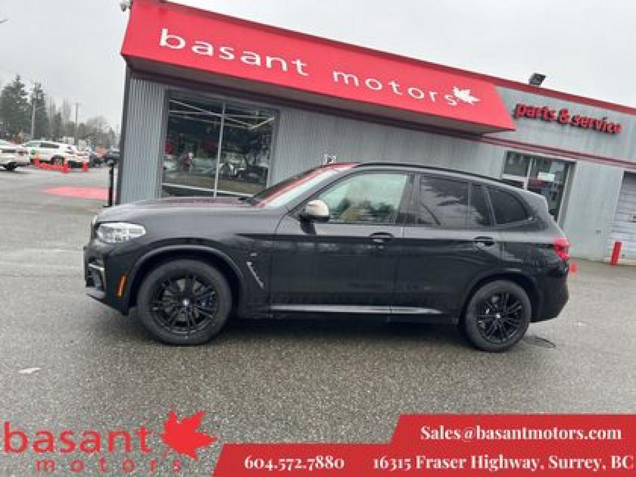 Used 2021 BMW X3 M40i, HUD, PanoRoof, 360° Cam, Heated Seats! for sale in Surrey, BC