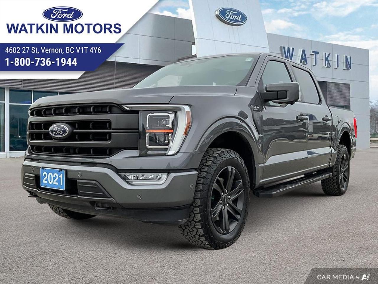 Used 2021 Ford F-150 Lariat for sale in Vernon, BC