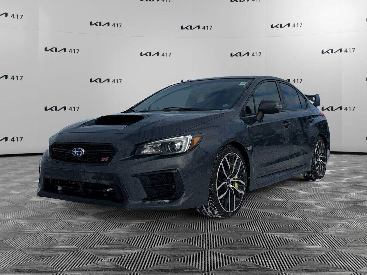 Used 2021 Subaru WRX STI Sport-tech Manual w/Lip Spoiler for sale in Gloucester, ON