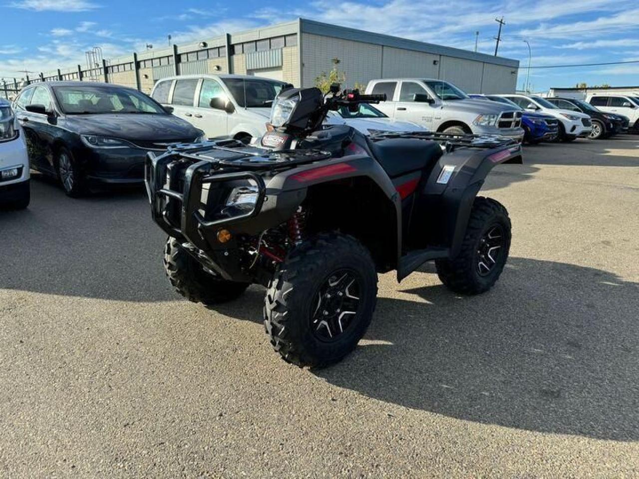 Used 2024 Honda Rubicon 520 DCT Deluxe $118 B/W for sale in Edmonton, AB