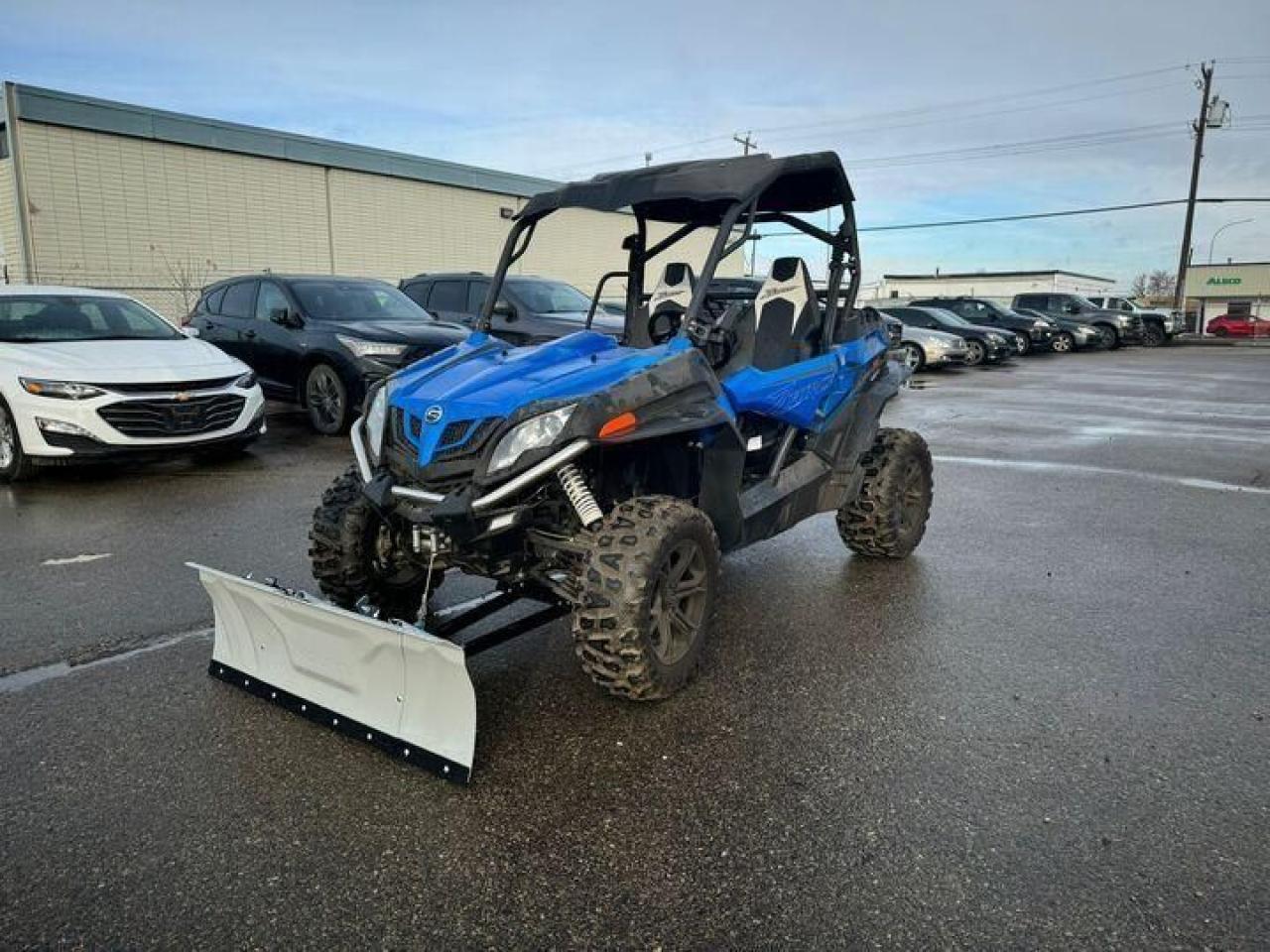 2021 CFMOTO 800 TRAIL Z FORCE $108 B/W - Photo #1