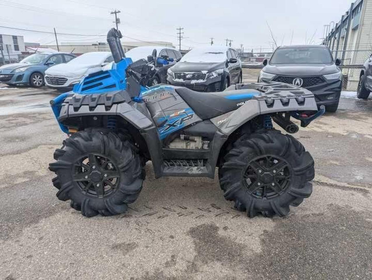 2023 Polaris Sportsman XP 1000 High Lifter Edition $101 B/W - Photo #2
