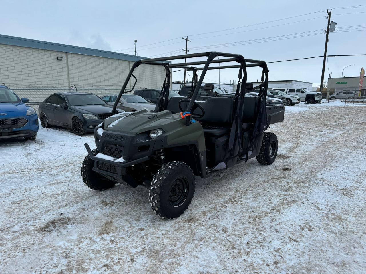 2024 Polaris Ranger 1000 Crew $118 B/W - Photo #1