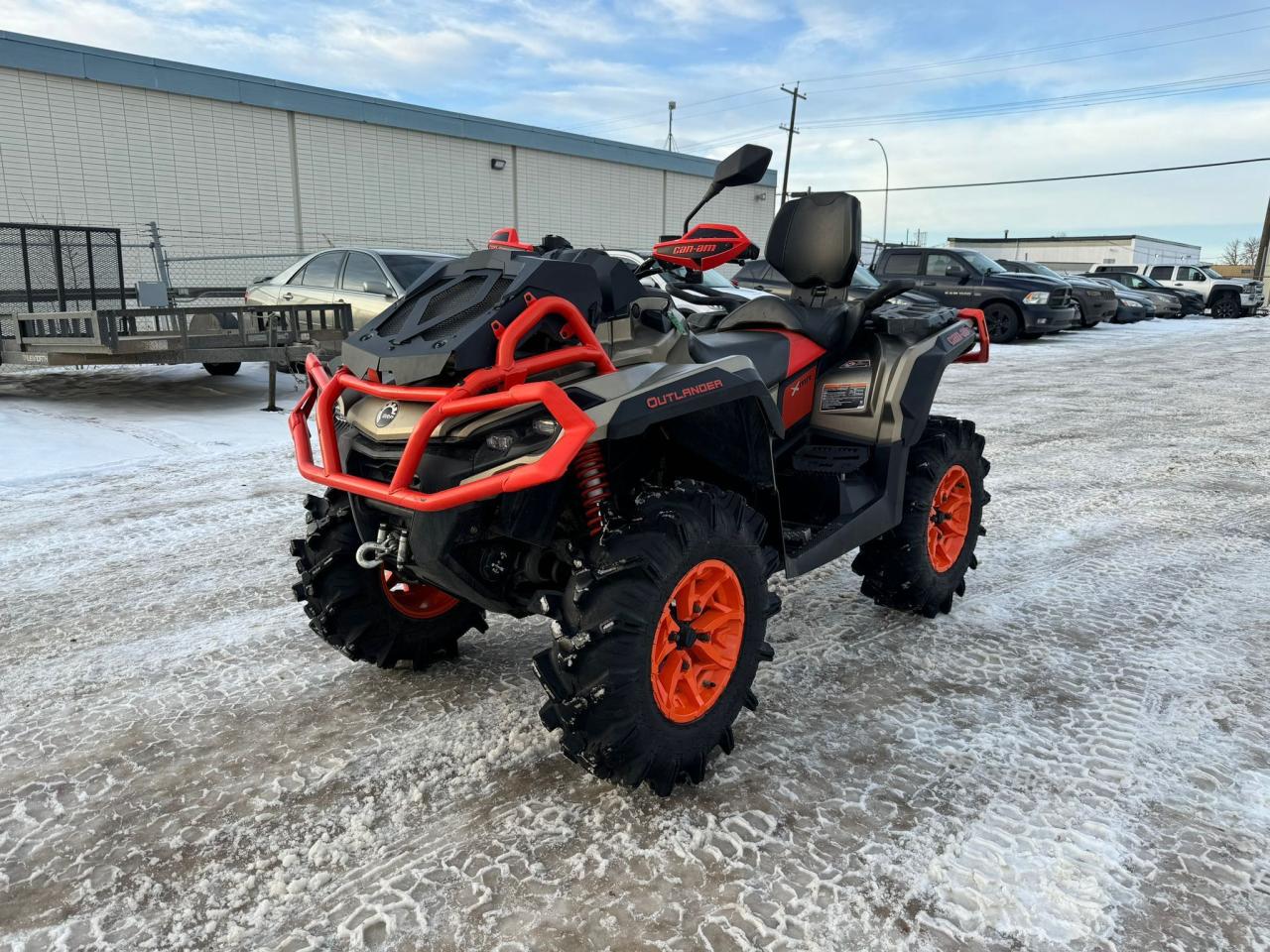 <h3><strong>Take On Any Terrain with the 2022 Can-Am Outlander 1000 XMR</strong></h3><p> </p><p>The 2022 Can-Am Outlander 1000 XMR is built for riders who crave unmatched performance and extreme off-road capability. Powered by a robust 976cc Rotax® V-Twin engine producing 91 horsepower, this ATV is designed to dominate everything from deep mud pits to rocky trails. Whether you’re tackling tough jobs or chasing adrenaline-fueled adventures, the Outlander 1000 XMR is ready to perform.</p><p> </p><p>Equipped with a factory-installed snorkel system, heavy-duty CVT, and elevated air intakes, this machine is made to power through water, mud, and debris with ease. With 14 inches of ground clearance, Smart-Lok™ technology, and 30-inch ITP Cryptid tires, the Outlander 1000 XMR delivers unmatched traction and control in even the harshest conditions. Its durable frame and premium suspension ensure a smooth and reliable ride every time.</p><h3> </h3><h3><strong>Built for Power, Comfort, and Versatility</strong></h3><p> </p><p>The 2022 Can-Am Outlander 1000 XMR pairs raw power with comfort and convenience. Its ergonomically designed seat, easy-to-use controls, and digital display make it a joy to ride, whether you’re on a rugged trail or completing heavy-duty tasks. The ATV also features a 1,300-pound towing capacity, LinQ accessory compatibility, and reinforced bumpers for added durability and utility.</p><h3> </h3><h3><strong>Flexible Financing & Nationwide Delivery</strong></h3><p> </p><p>Own the ultimate mud-ready ATV with our flexible financing plans designed to fit your budget. We also offer fast, nationwide delivery so you can hit the trails without delay. Don’t miss out on the 2022 Can-Am Outlander 1000 XMR—contact us today to learn more or schedule your test ride!</p>