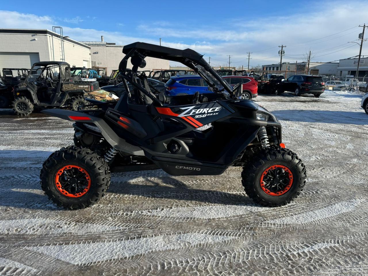 2023 CF Moto Z Force 950 Sport EPS $123 B/W - Photo #4