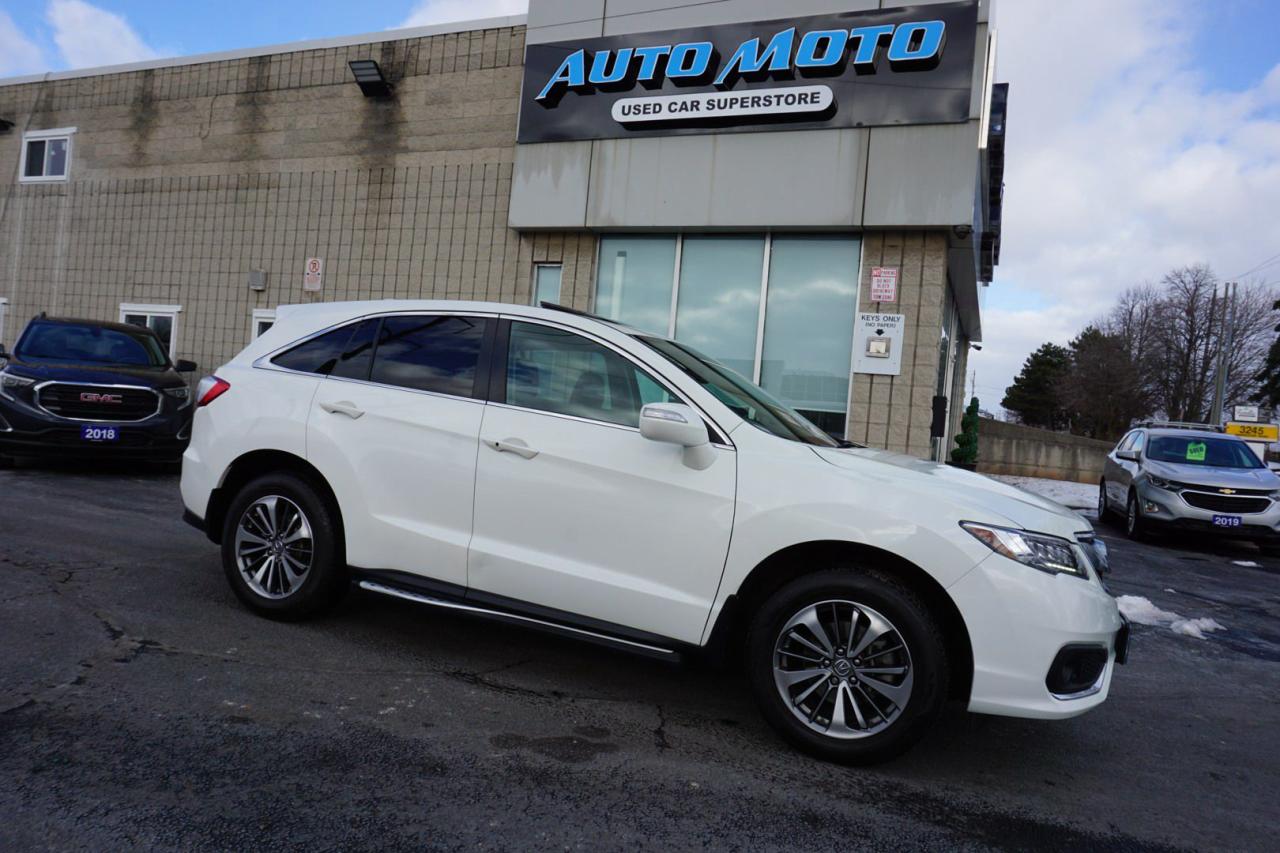 Used 2017 Acura RDX V6 ELITE ADVANCE PKG AWD CERTIFIED CAMERA NAV BLUETOOTH LEATHER HEATED SEATS SUNROOF CRUISE ALLOYS for sale in Burlington, ON