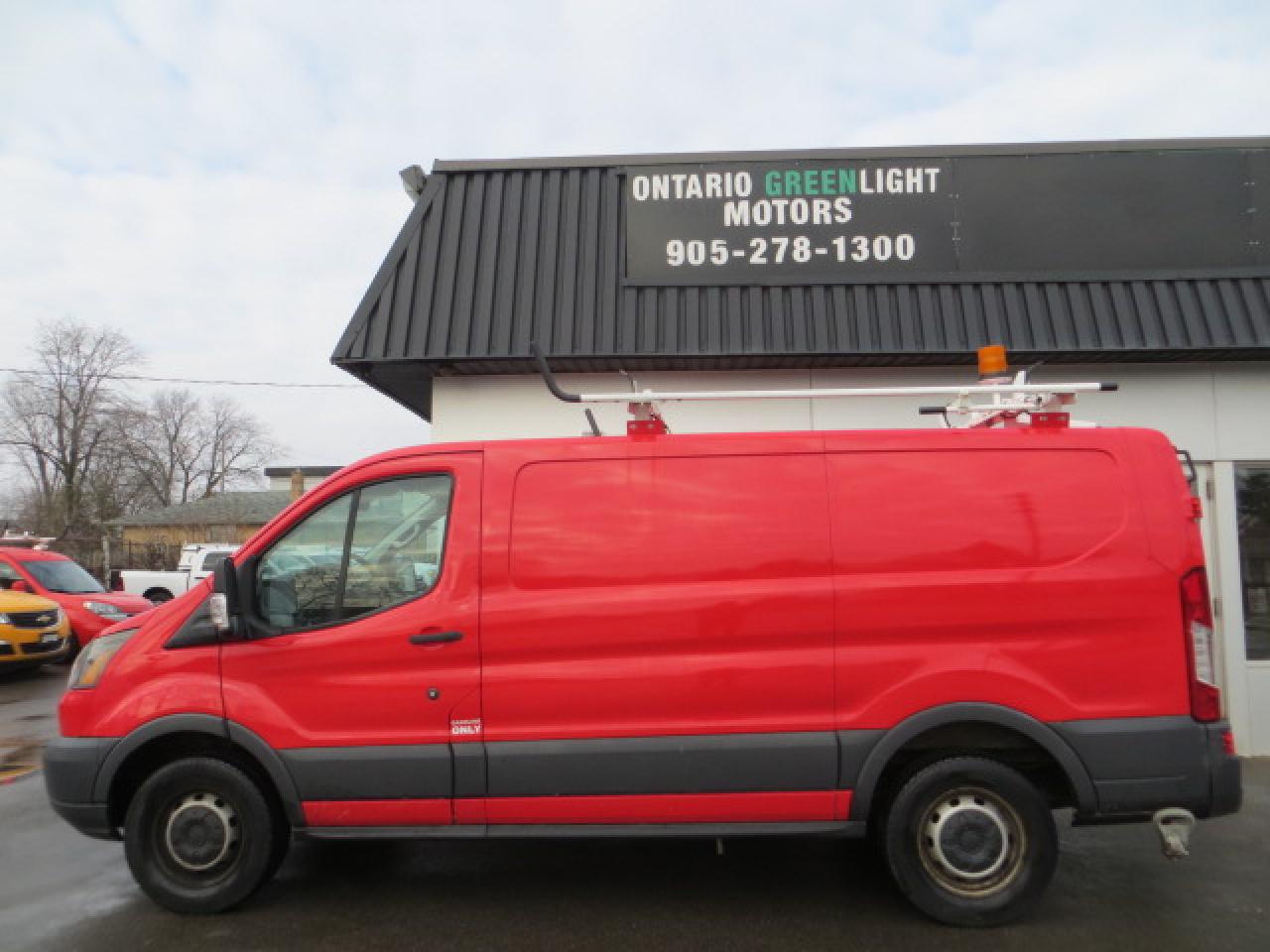 <p>Your one STOP used car Store,CARFAX CANADA,CERTIFIED INCLUDED in the price,ABSOLUTELY NOOO FEES,Check our FULL Inventory @ www.ontariogreenlightmotors.com!</p><p>CERTIFIED, TRANSIT T-250, TOW PACKAGE WITH TRAILER BRAKE CONTROLLER, LOW ROOF, FULLY EQUIPPED WITH SHELVES, DIVIDER, LADDER RACKS, WORK STATION WITH LEGS HEAT BLOWER, FILE CABINETS AND LIGHT, POWER INVERTER, REAR CAMERA AND OUTSIDE REMOTE CONTROLLED WORK LIGHTS.</p><p>CARFAX CANADA Verified, A/C, BLUETOOTH, POWER HEATED SEATS, CRUISE CONTROL, ALL POWERED,NO FEES!!! ALL VEHICLES COME CERTIFIED AT NO EXTRA CHARGE.Please call our sales department for appointment!905 278 1300 Ontario Greenlight Motors All prices are plus HST and licensing</p><p>www.ontariogreenlightmotors.com</p><p>All types of credit, from good to bad, can qualify for an auto loan. No credit, no problem! EVERYONE IS APPROVED!</p><p>-------------------------------------------------</p><p> </p><p> </p><p>OUR MISSISSAUGA LOCATION:</p><p>1019 LAKESHORE ROAD EAST,MISSISSAUGA,L5E 1E6</p><p>@Corner of Lakeshore Road East and Ogden Avenue</p><p> </p><p>Thank you!!!</p><p> </p><p>905 278 1300</p><p> </p><p>www.ontariogreenlightmotors.com</p><p> </p><p>UCDA MEMBER and OMVIC REGISTERED</p><p> </p>