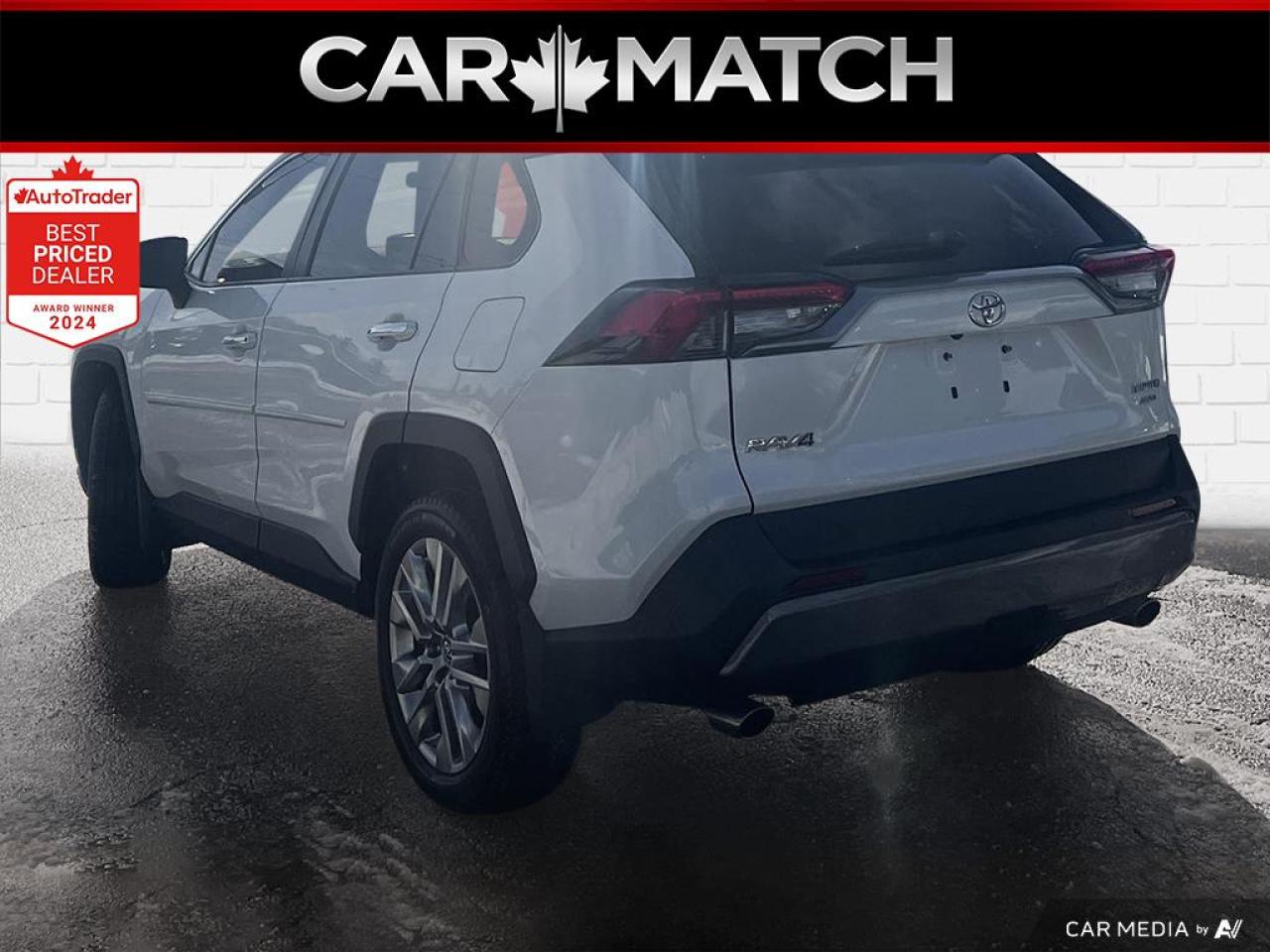 2019 Toyota RAV4 LIMITED / AWD / NAV / ROOF / LEATHER / ALLOYS - Photo #3