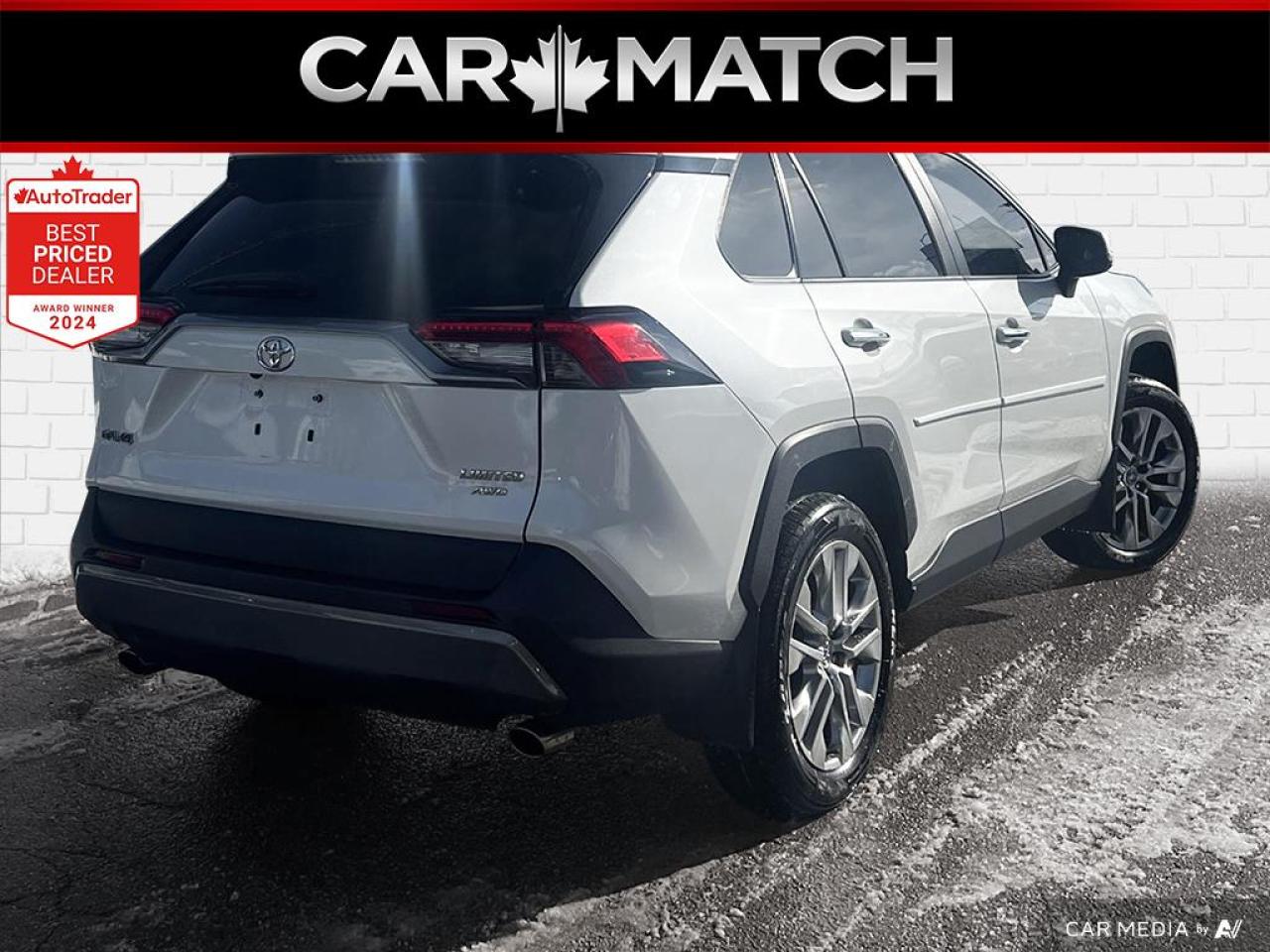 2019 Toyota RAV4 LIMITED / AWD / NAV / ROOF / LEATHER / ALLOYS - Photo #4