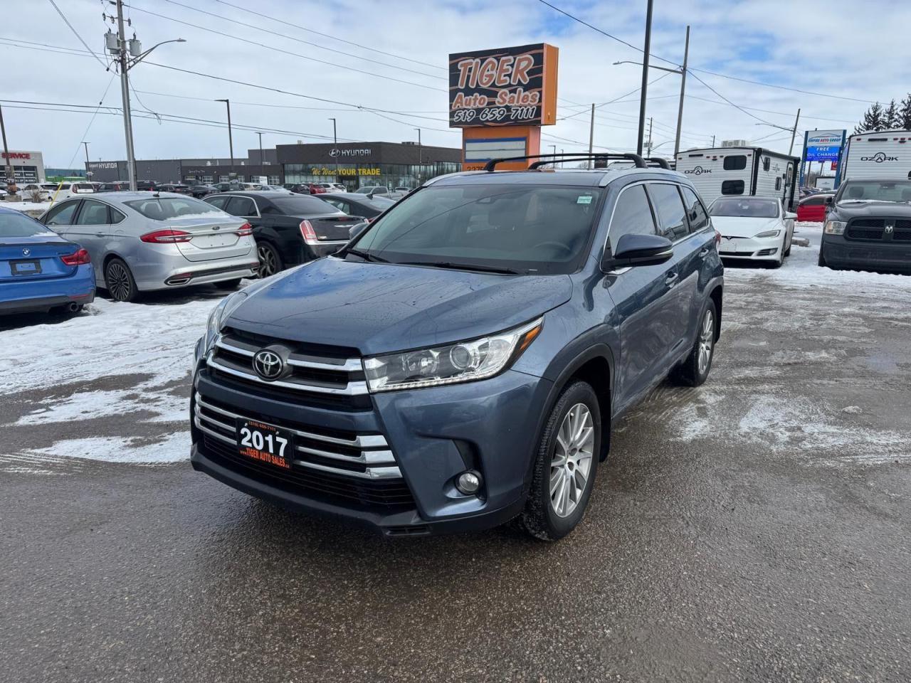 Used 2017 Toyota Highlander XLE, AWD, ONLY 123KMS, LOADED, CERTIFIED for sale in London, ON