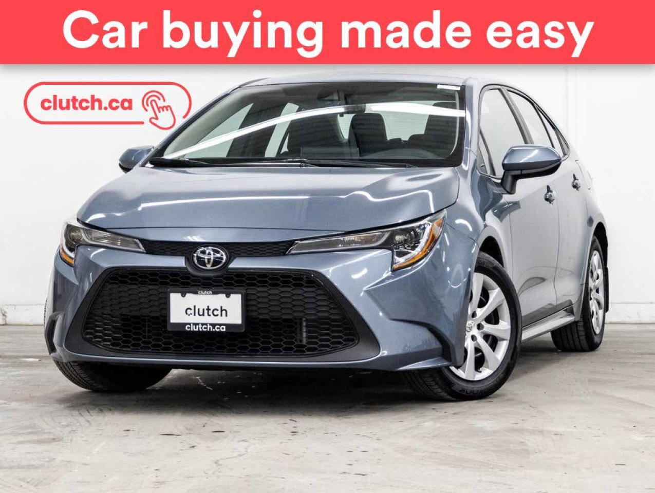 Used 2020 Toyota Corolla LE w/ Apple CarPlay, Heated Front Seats, Rearview Cam for sale in Toronto, ON