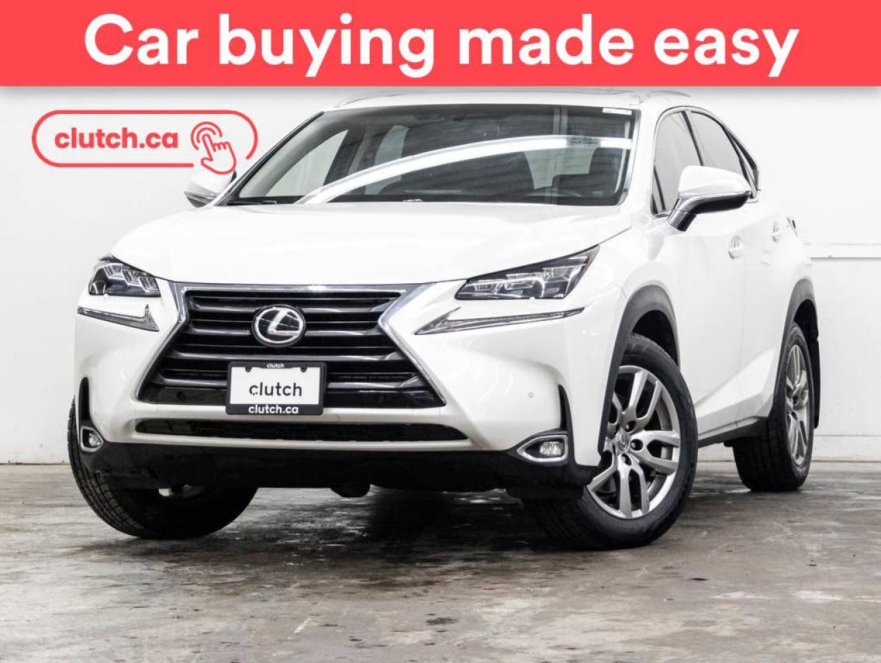 Used 2017 Lexus NX 200t AWD w/ Premium Pkg. w/ Nav, Heated Steering Wheel, Heated Front Seats for sale in Toronto, ON