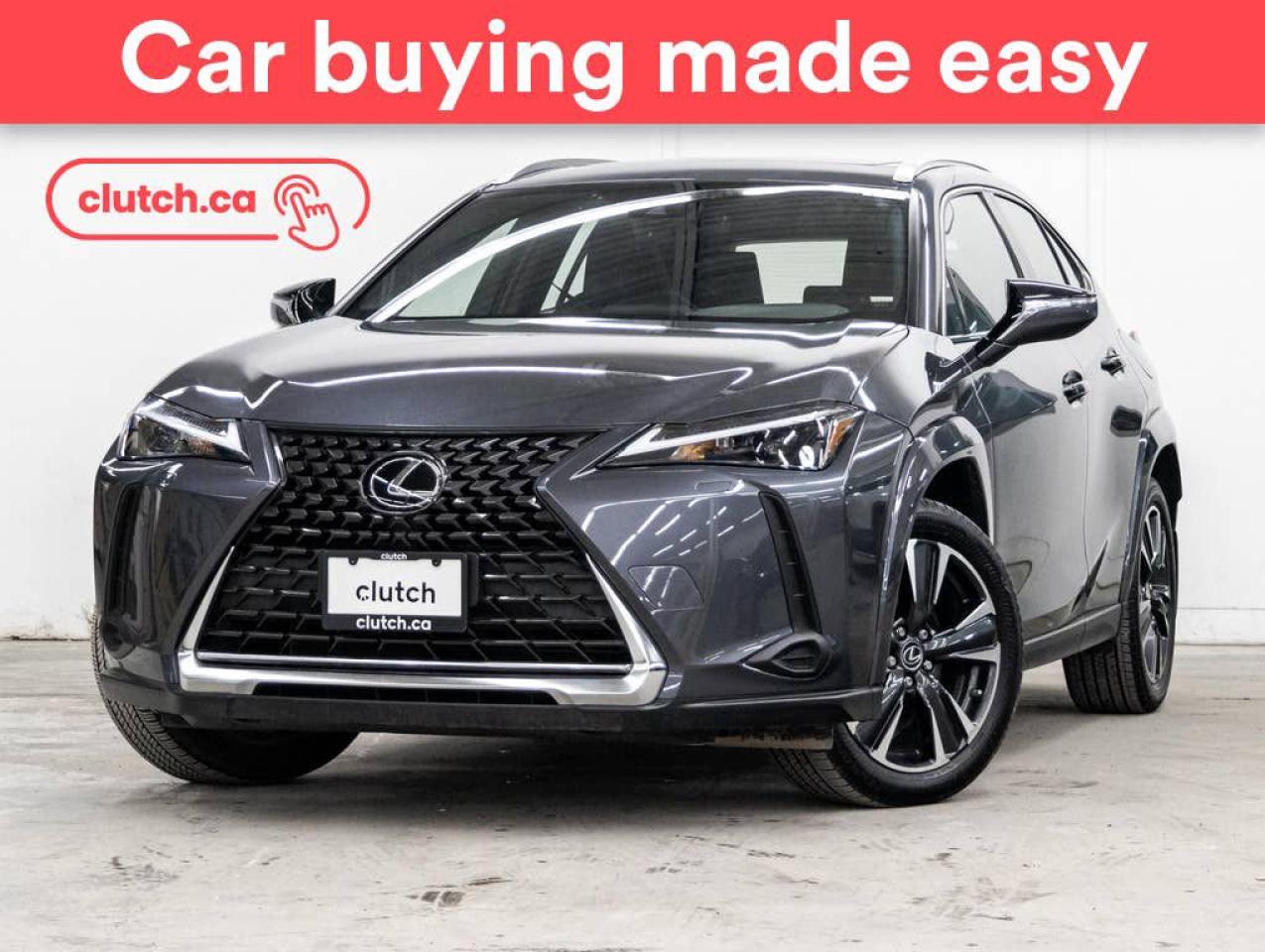 Used 2023 Lexus UX 250H AWD w/ Apple CarPlay & Android Auto, Dual Zone A/C, Power Sunroof for sale in Toronto, ON