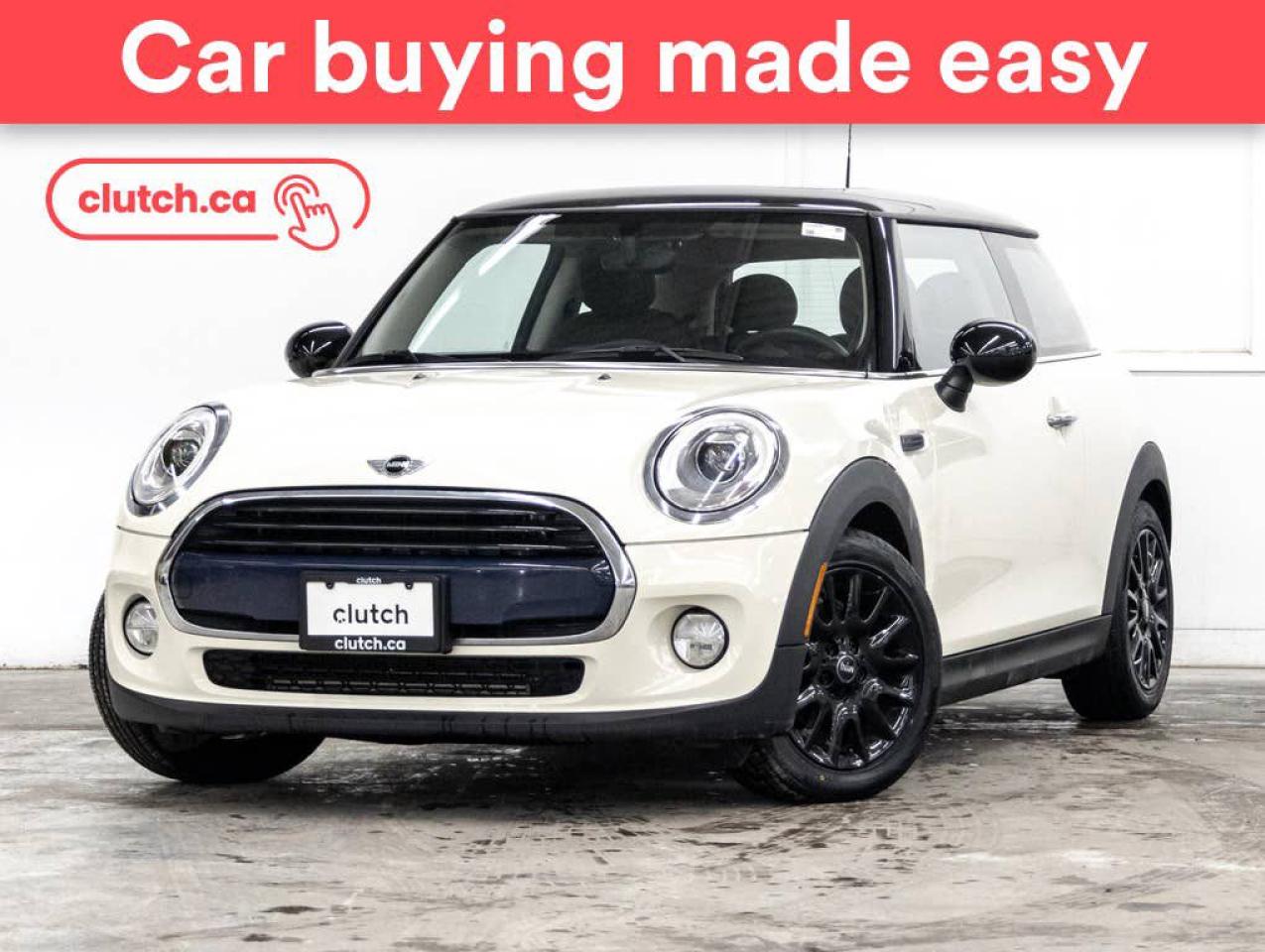 Used 2017 MINI 3 Door Cooper w/ Heated Front Seats, Dual Panel Moonroof, A/C for sale in Toronto, ON