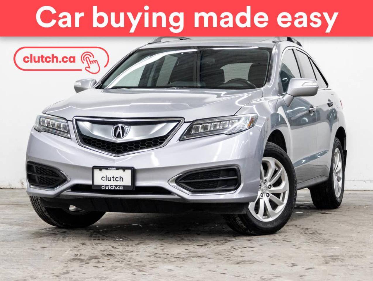 Used 2017 Acura RDX AWD w/ Tech Pkg. w/ Nav, Heated Front Seats, Rearview Cam for sale in Toronto, ON