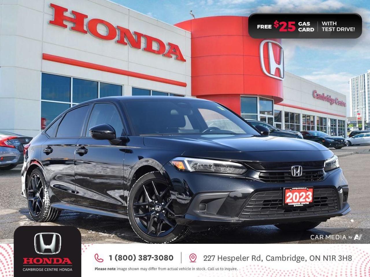 Used 2023 Honda Civic Sport HONDA SENSING TECHNOLOGIES | REMOTE STARTER | APPLE CARPLAY™/ANDROID AUTO™ for sale in Cambridge, ON