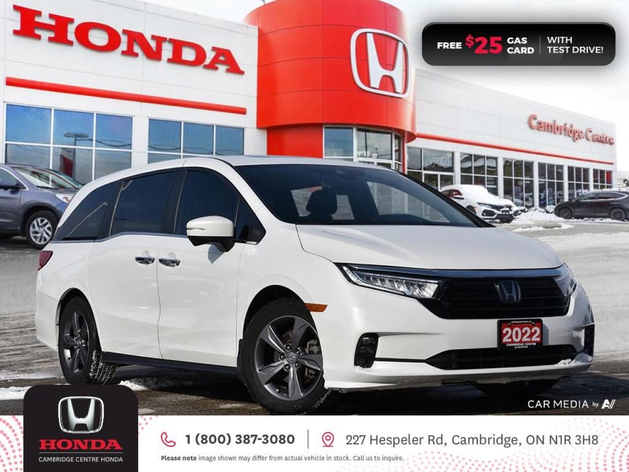 Used 2022 Honda Odyssey EX-RES HONDA SENSING TECHNOLOGIES | REARVIEW CAMERA | APPLE CARPLAY™/ANDROID AUTO™ for sale in Cambridge, ON