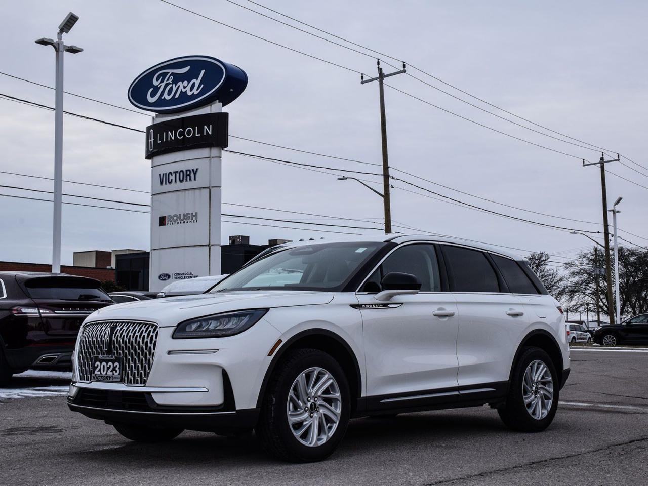 <p>The 2023 Lincoln Corsair AWD, a standout addition to our inventory, is now available at Victory Ford Lincoln. Elevate your driving experience with this exceptional model.<br />
On this Corsair AWDyou will find features like;<br />
<br />
Adaptive Cruise Control</p>

<p>Lane Keeping Aid</p>

<p>BLIS</p>

<p>Navigation</p>

<p>Heated Seats</p>

<p>Backup Camera</p>

<p>Reverse Sensing System</p>

<p>Power Windows</p>

<p>Power Locks</p>

<p>Power Seats</p>

<p>and so much more!!<br />
<br />
Special Sale price listed is available to finance purchases only on approved credit. Price of vehicle may differ with other forms of payment.<br />
<br />
***3 month comprehensive warranty included on vehicles under ten years old and with less than 160,000KM<br />
<br />
We use no hassle no haggle live market pricing! Save money and time.<br />
All prices shown include all fees. Reconditioning and Full Detailing. Taxes and Licensing extra.<br />
<br />
All Pre-Owned vehicles come standard with one key. If we received additional keys from the previous owner they will be with the vehicle upon delivery at no cost. Additional keys may be purchased at customers requested and expense.<br />
<br />
Book your appointment today!</p>