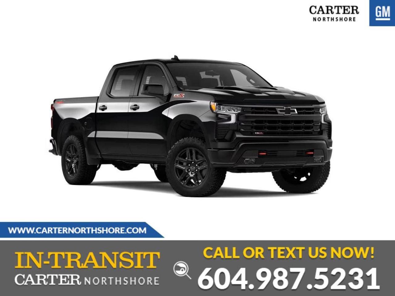 New 2025 Chevrolet Silverado 1500 Short Box Crew Cab 4WD for sale in North Vancouver, BC