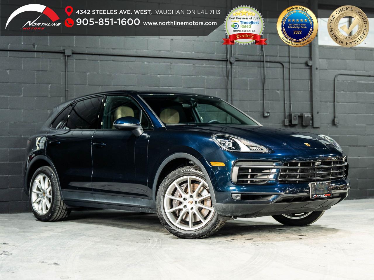 Used 2021 Porsche Cayenne BOSE/NAV/PANO/360 CAM/ADAPTIVE CRUISE/ACTIVE SAFE for sale in Vaughan, ON