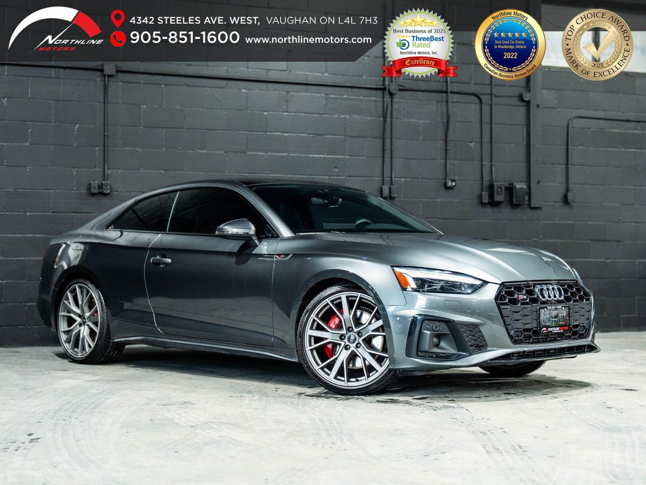 Used 2021 Audi S5 Coupe Technik 3.0 TFSI quattro/360 CAM/NAV/MASSAGE SEATS for sale in Vaughan, ON