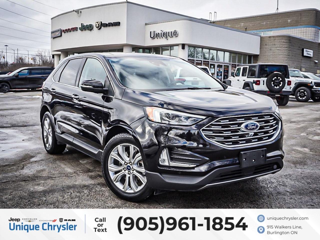 Used 2022 Ford Edge Titanium AWD for sale in Burlington, ON