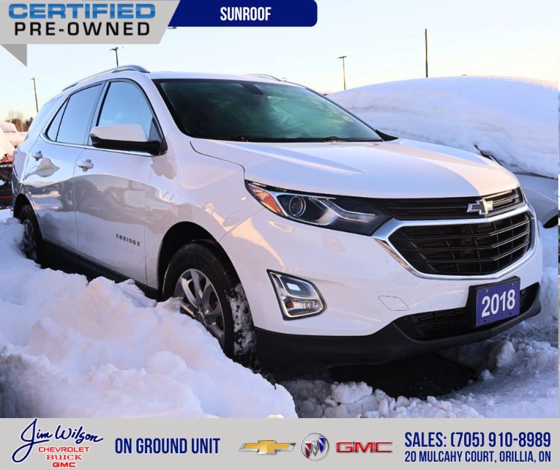 Used 2018 Chevrolet Equinox FWD 4dr LT w-1LT - Remote Start | Sunroof for sale in Orillia, ON