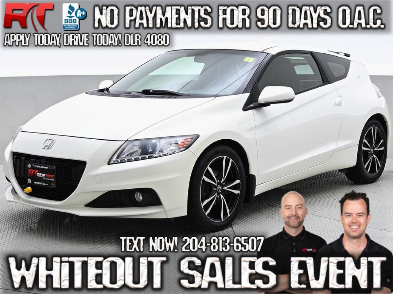 Used 2015 Honda CR-Z Premium Pkg for sale in Winnipeg, MB