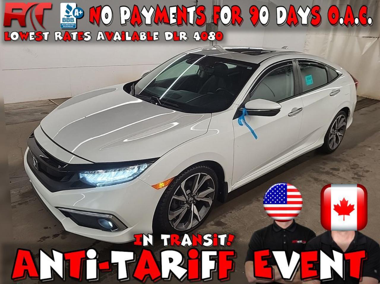 Used 2019 Honda Civic Sedan Touring for sale in Winnipeg, MB