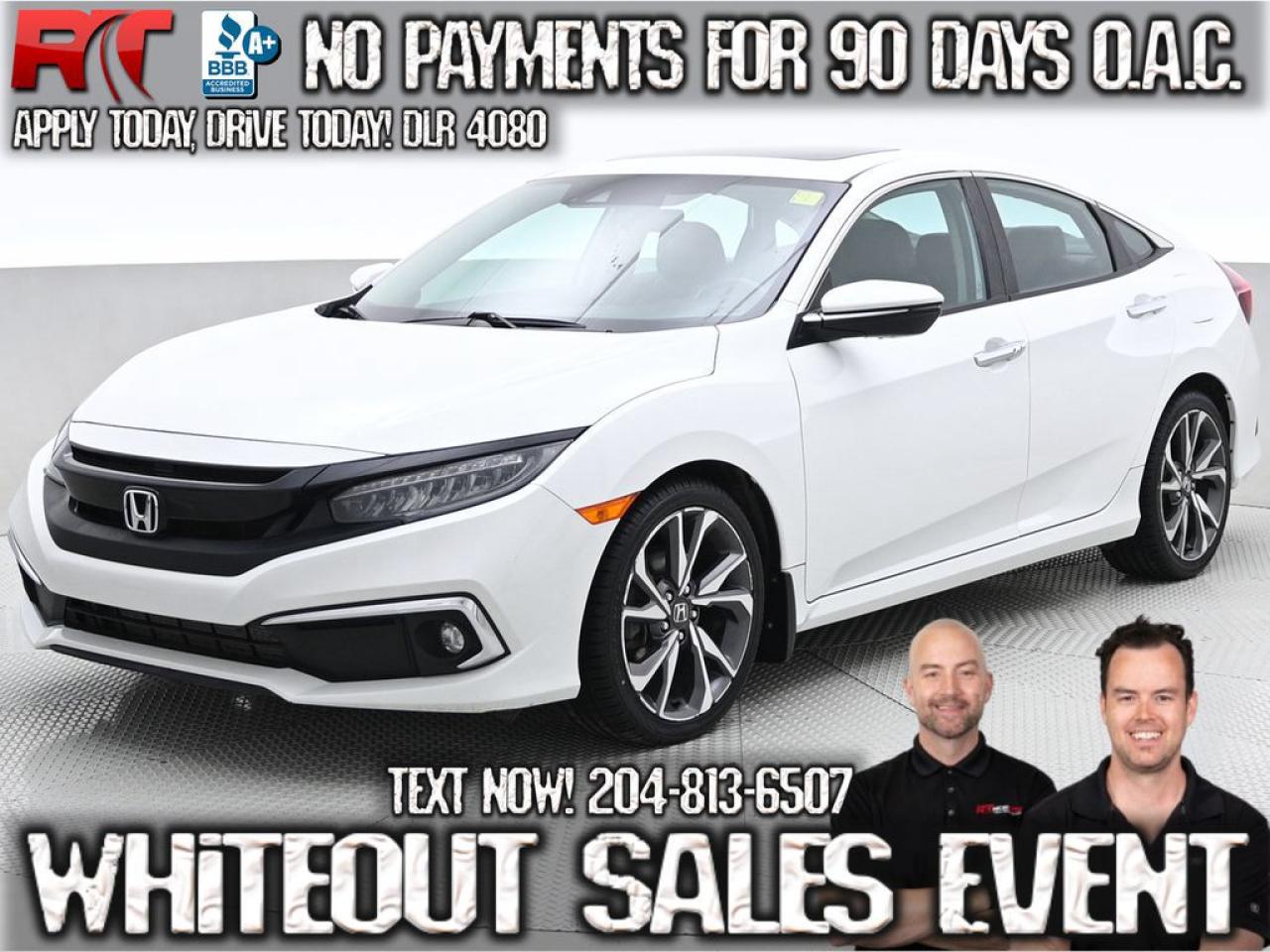 Used 2019 Honda Civic Sedan Touring for sale in Winnipeg, MB