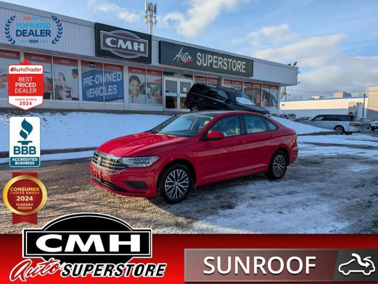 Used 2021 Volkswagen Jetta Highline  **BLIND-SPOT LEATH ROOF** for sale in St. Catharines, ON