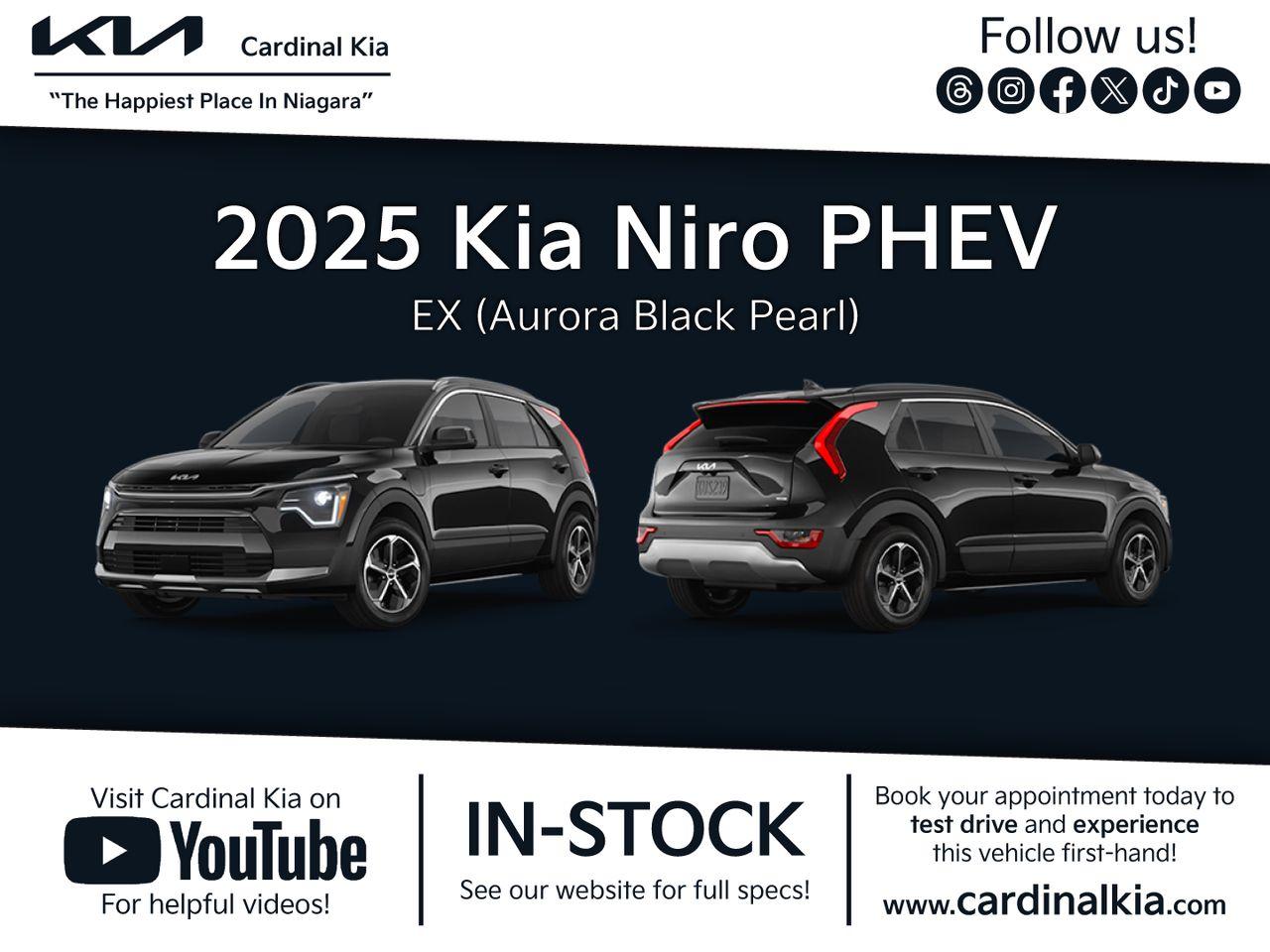 New 2025 Kia NIRO PHEV EX for sale in Niagara Falls, ON