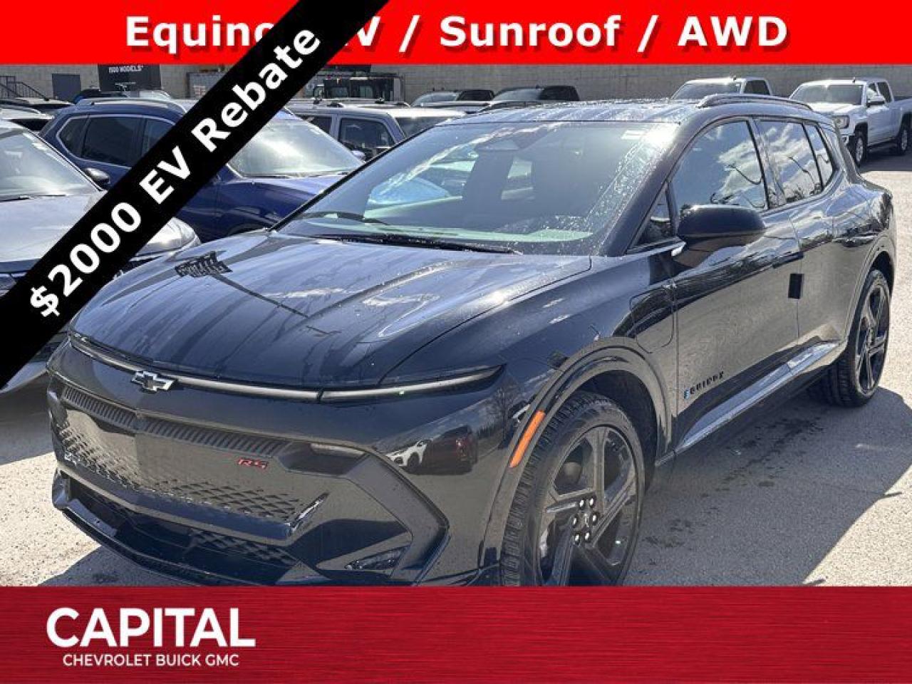 New 2025 Chevrolet Equinox EV RS for sale in Calgary, AB