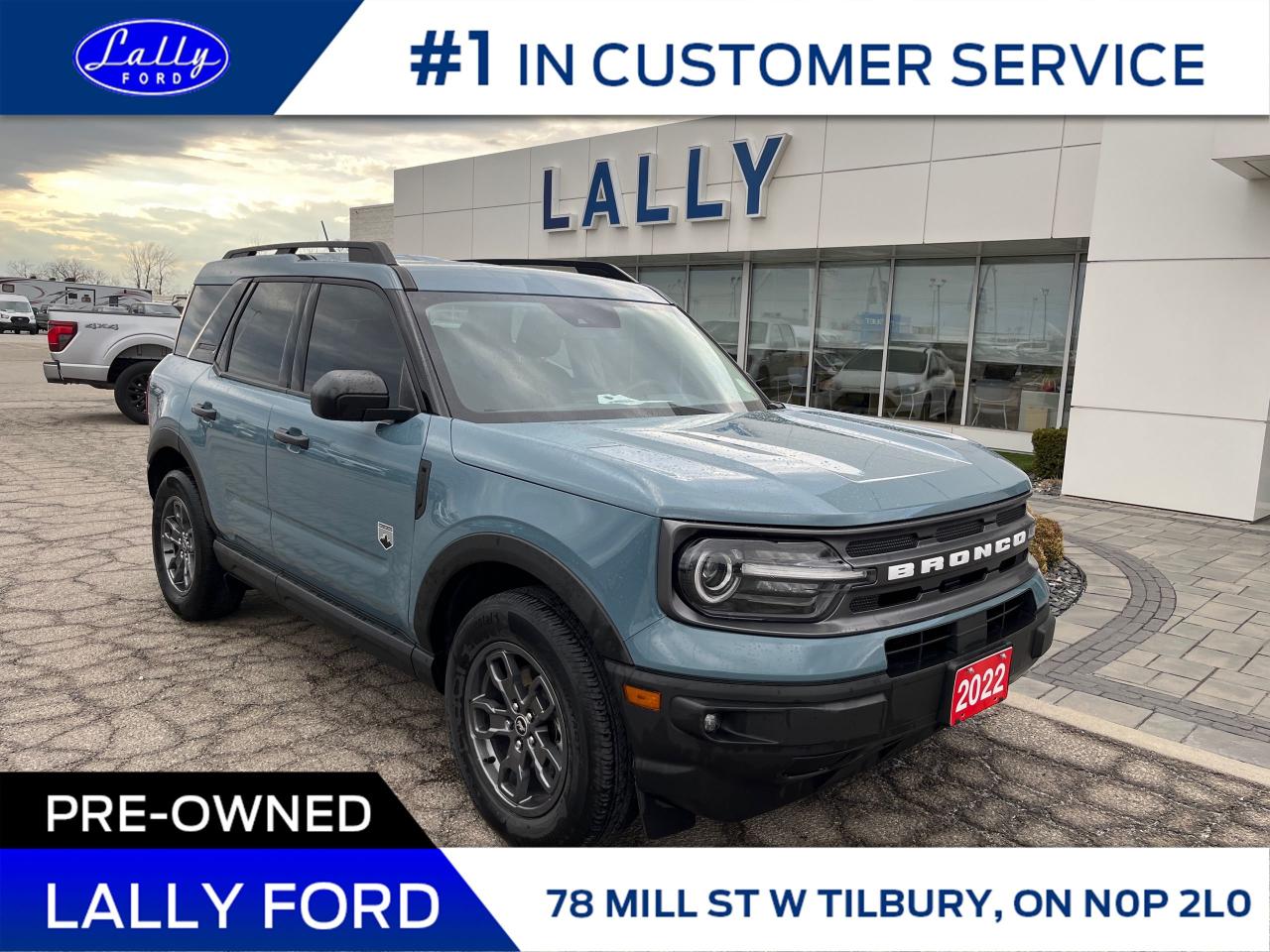 Used 2022 Ford Bronco Sport BIG BEND for sale in Tilbury, ON