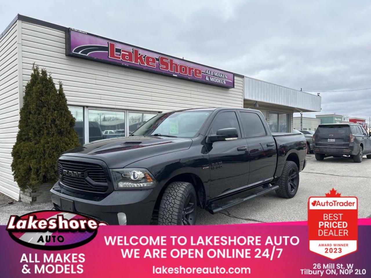 Used 2018 RAM 1500 SPORT for sale in Tilbury, ON