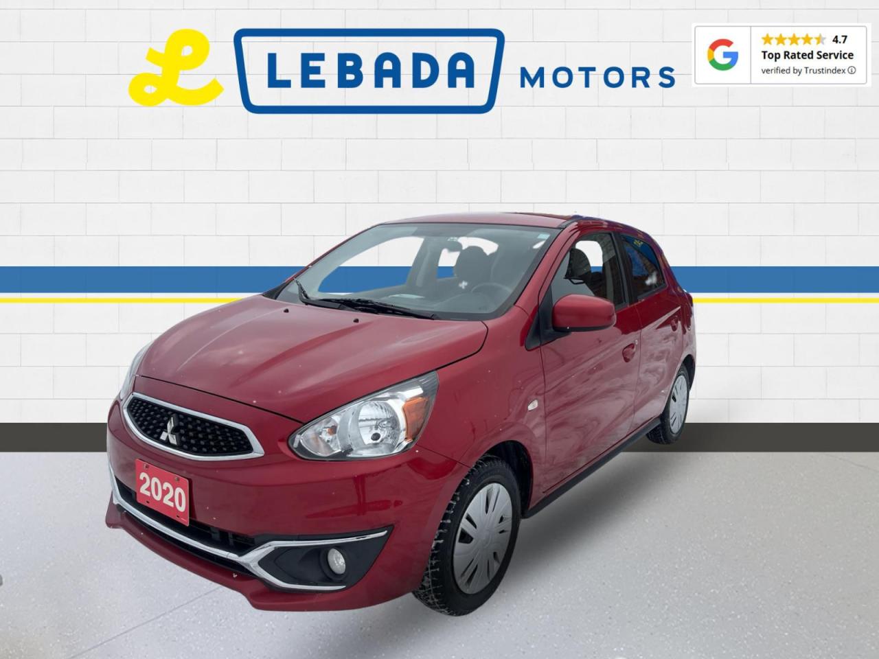 Used 2020 Mitsubishi Mirage Keyless Entry * Backup Camera * Apple CarPlay/ Android Auto * Power Locks/Windows/Side Mirrors * Steering Controls * Cruise Control * Voice Recognitio for sale in Cambridge, ON