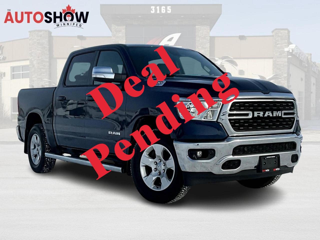 Used 2022 RAM 1500 BIG HORN - APPLE CARPLAY, RMT STRT, HTD SEATS & WHEEL, for sale in Winnipeg, MB