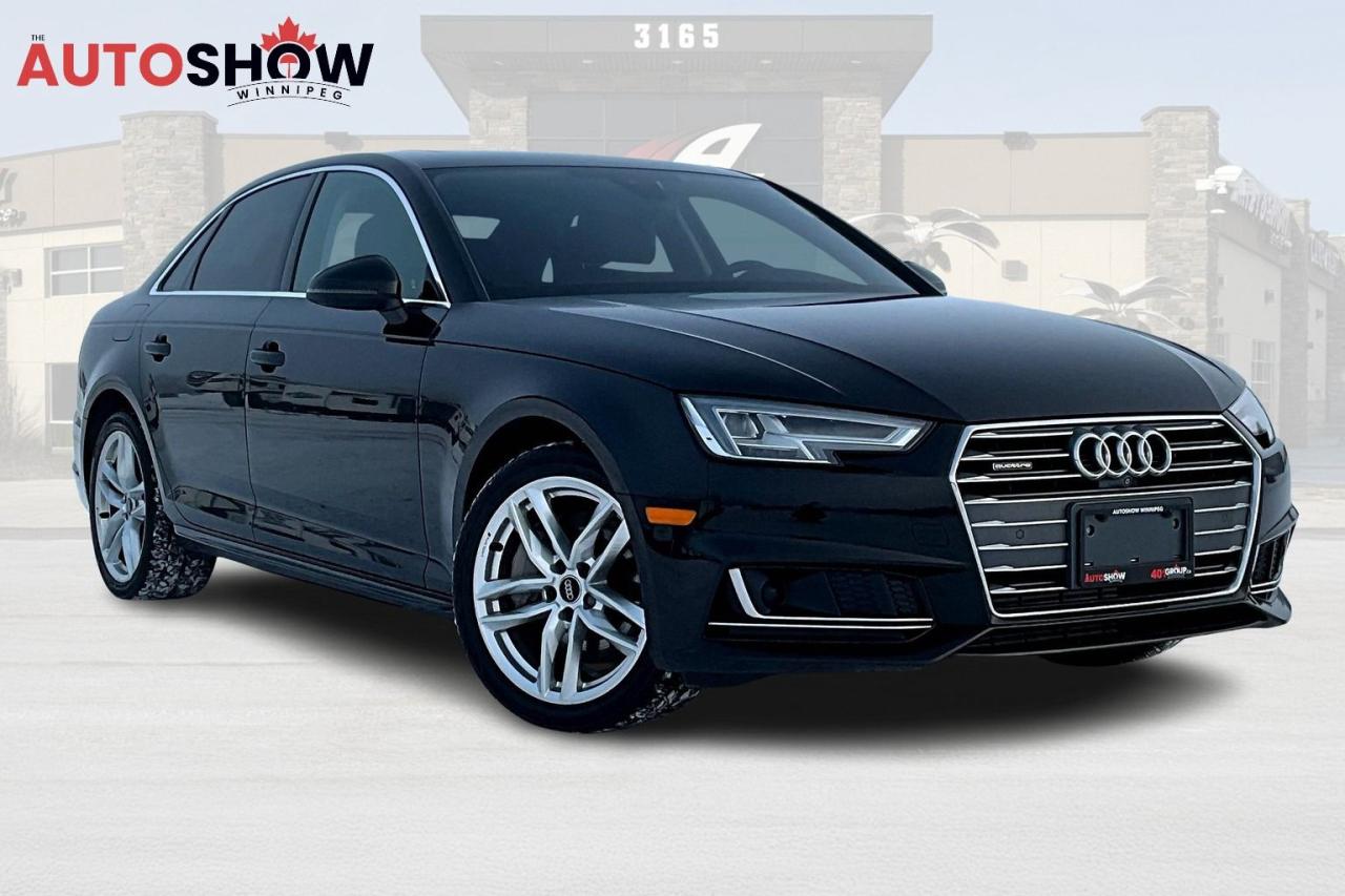 Used 2018 Audi A4 2.0 TFSI quattro Technik S tronic for sale in Winnipeg, MB