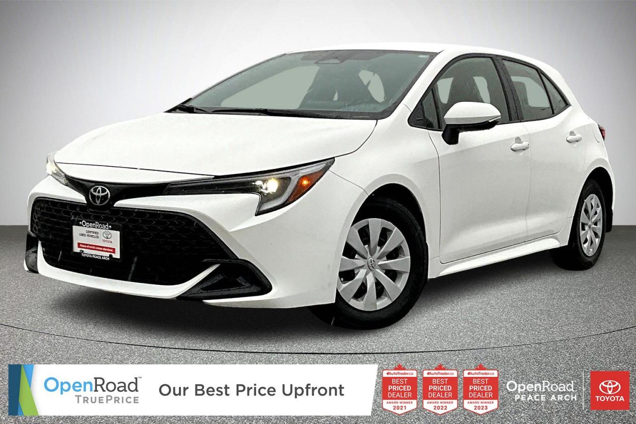 Used 2023 Toyota Corolla Hatchback CVT for sale in Surrey, BC