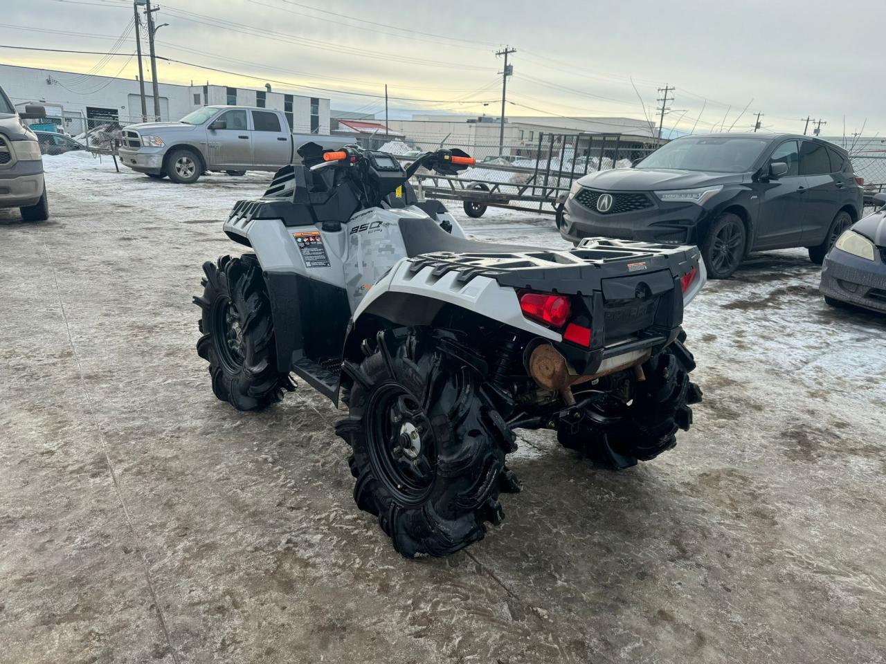 2021 Polaris Sportsman 850 High Lifter Edition $97 B/W - Photo #3