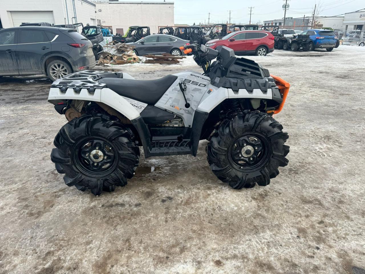 2021 Polaris Sportsman 850 High Lifter Edition $97 B/W - Photo #7