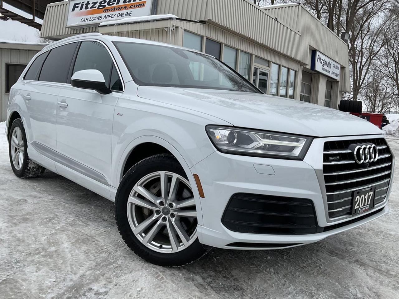 Used 2017 Audi Q7 3.0T Progressiv S-Line - NAV! 360 CAM! PANO ROOF! 7 PASS! for sale in Kitchener, ON