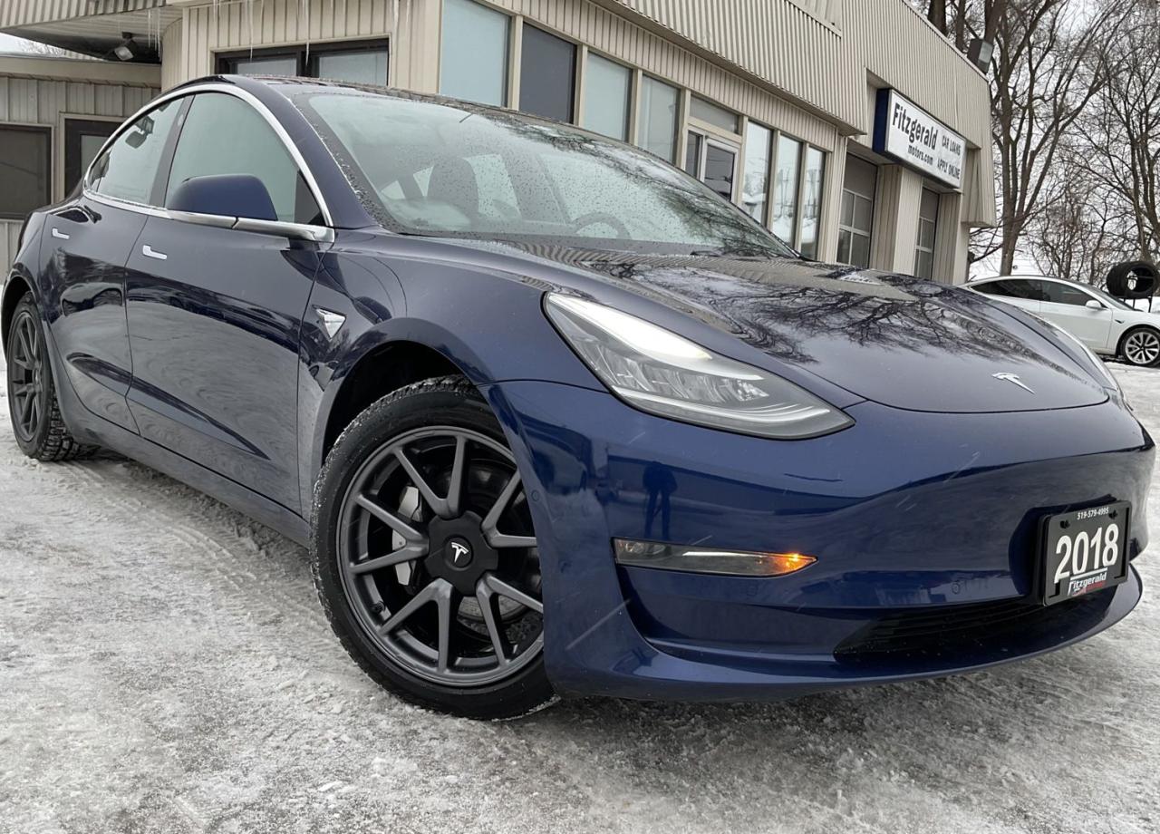 Used 2018 Tesla Model 3 LONG RANGE AWD - DUAL MOTOR! LEATHER! NAV! CAMERAS! for sale in Kitchener, ON