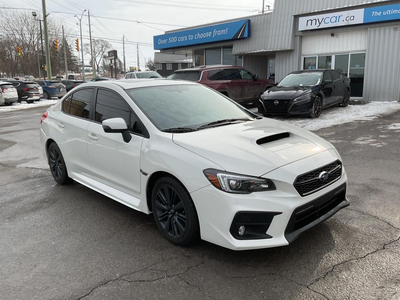 Used 2021 Subaru WRX Sport 2L MANUAL SPORT!!!!    SUNROOF. HEATED SEATS. BACKUP CAM. A/C. CRUISE. PWR GROUP. KEYLESS ENTRY. PER for sale in Kingston, ON