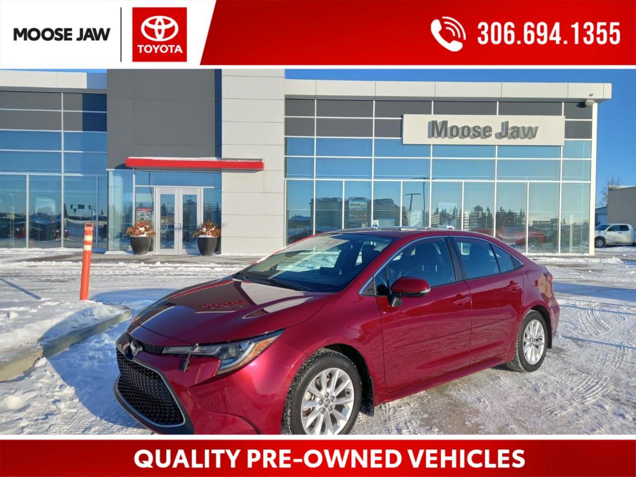 Used 2022 Toyota Corolla LOCAL ONE OWNER TRADE, XLE PKG, POWER HEATED LTR FRONT/REAR SEATS, MOON ROOF, 8