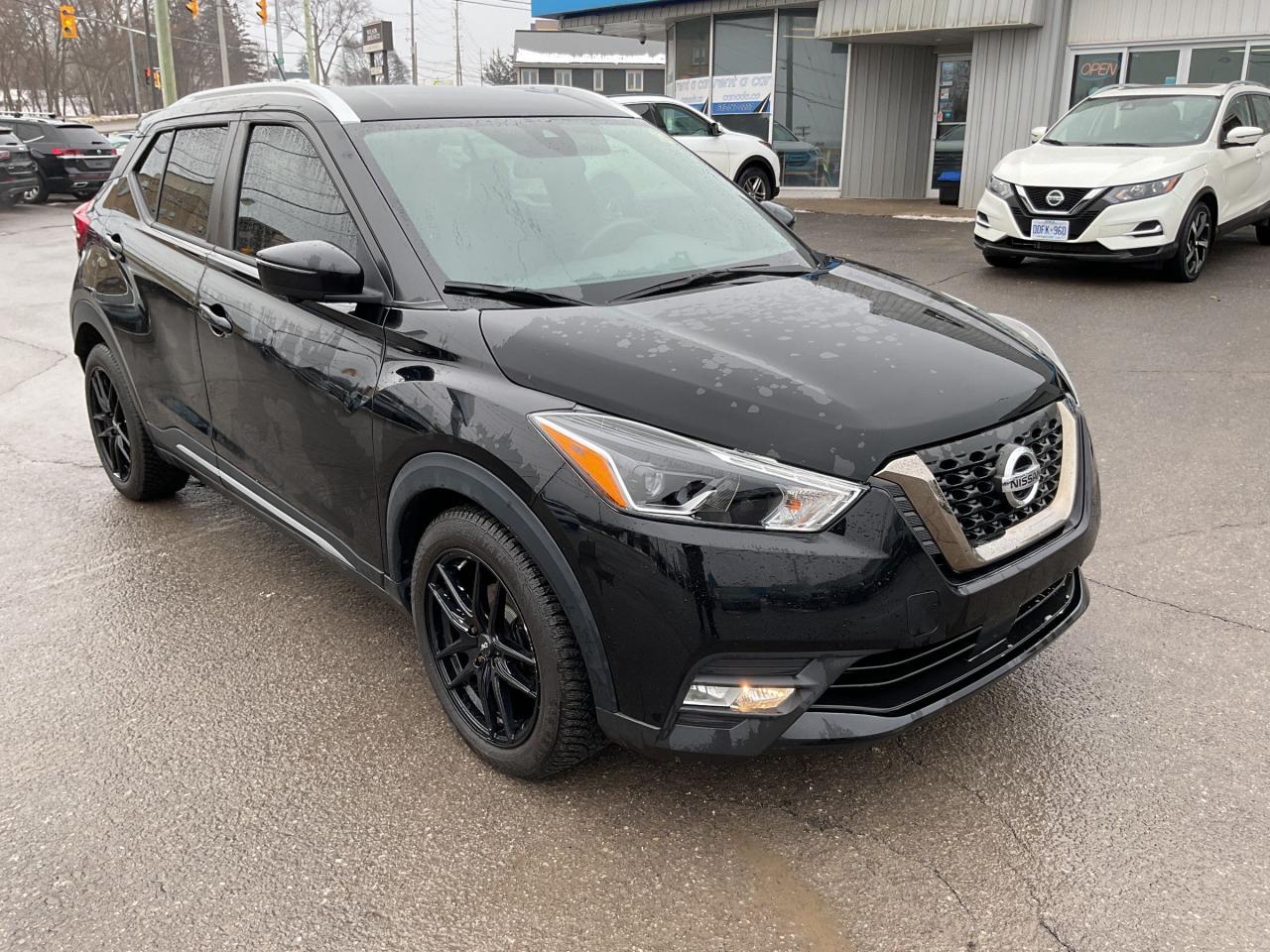 Used 2020 Nissan Kicks SR LOW MILEAGE!!!  HEATED SEATS. BACKUP CAM. A/C. CRUISE. PWR GROUP. KEYLESS ENTRY. PERFECT FOR YOU!!! for sale in Kingston, ON