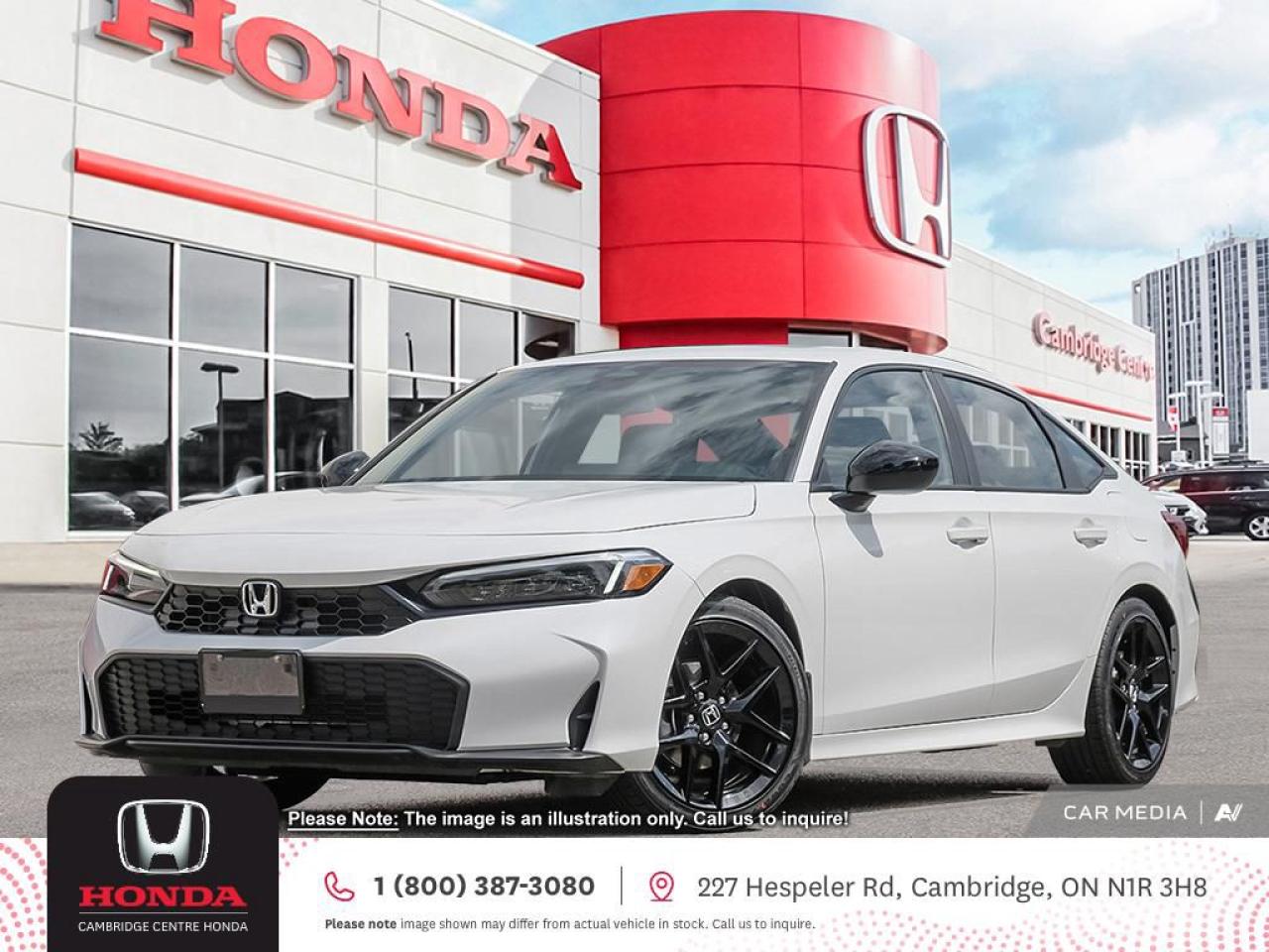 New 2025 Honda Civic Sport IN-STOCK! for sale in Cambridge, ON