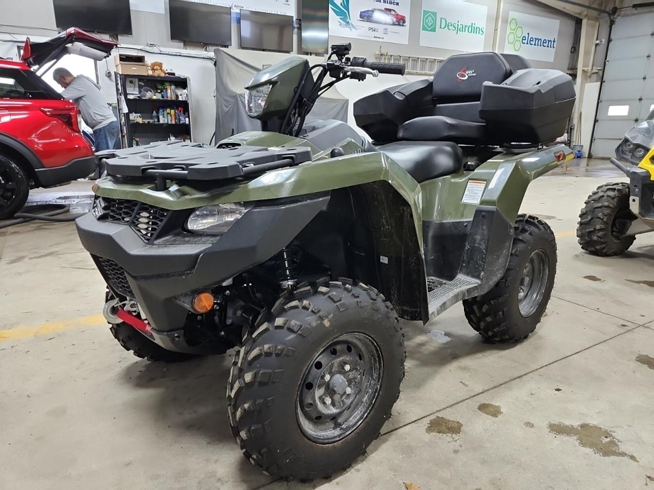 Used 2023 Suzuki KingQuad 750 EPS No Freight or PDI Financing Available Trade-ins OK for sale in Rockwood, ON