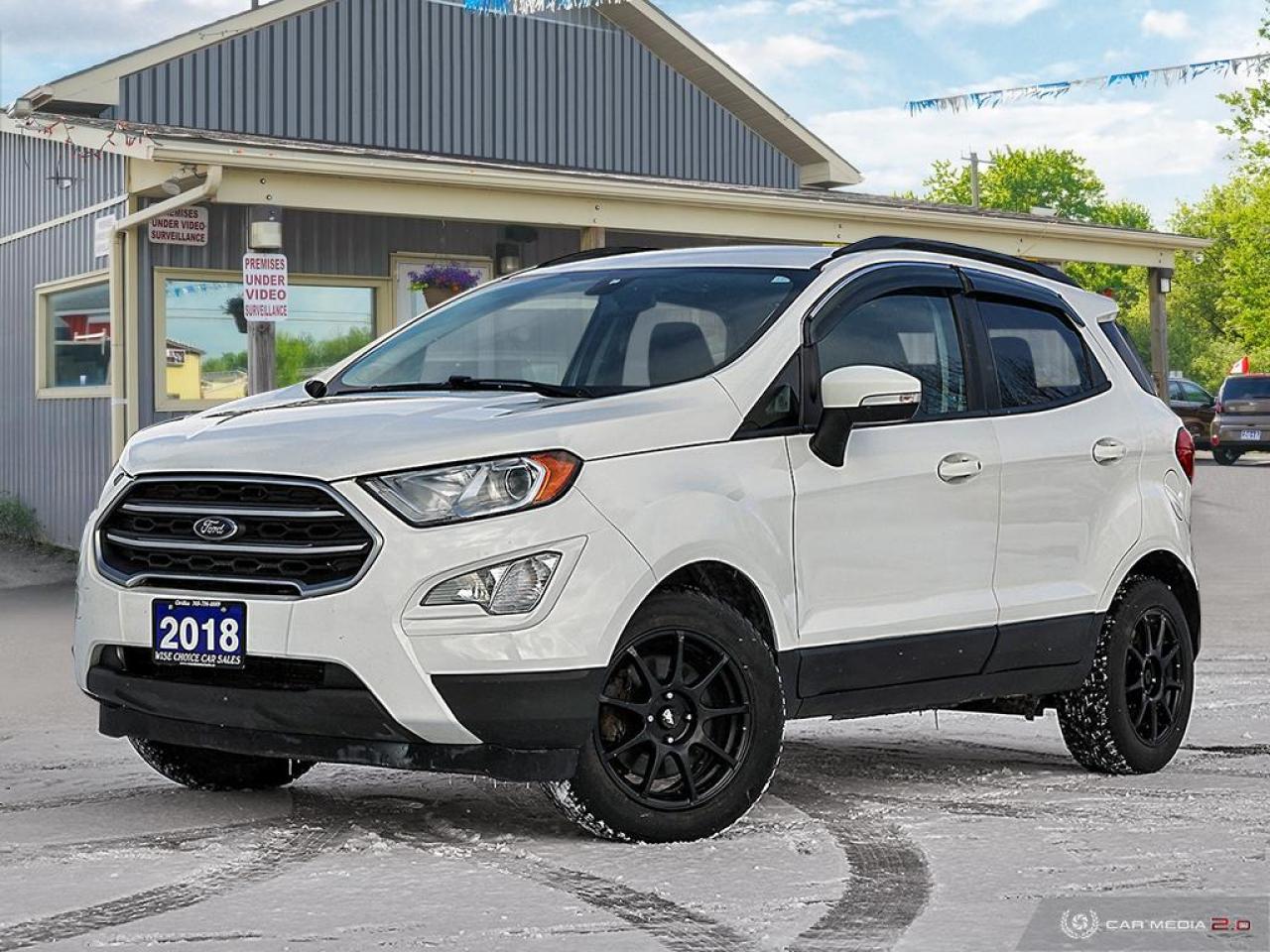 Used 2018 Ford EcoSport SE FWD, R/V CAM, PWR S/ROOF, HEATED SEATS, B.TOOTH for sale in Orillia, ON